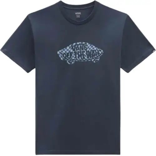 Vans T Shirts Men's Marine Blue Crew Neck