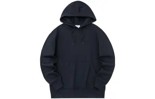 ANTA Sweatshirts Unisex Black Hooded Moderate Regular