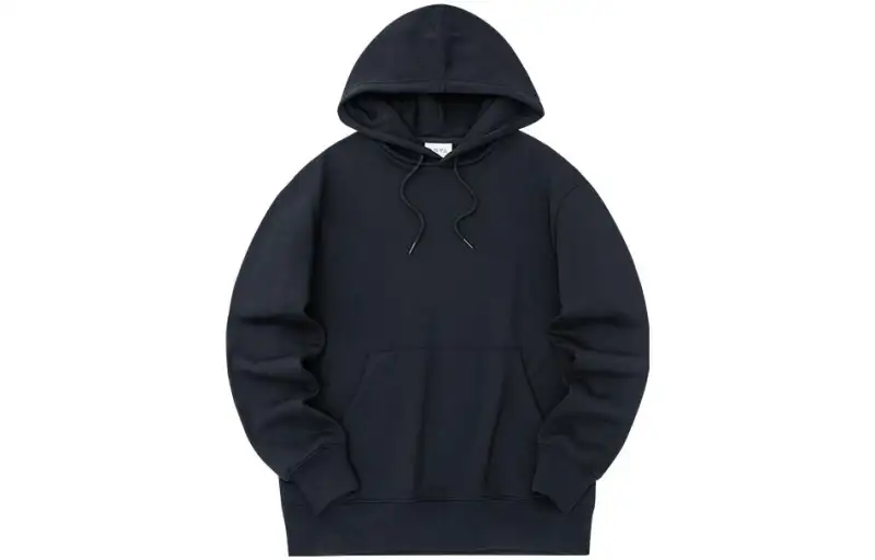 ANTA Sweatshirts Unisex Black Hooded Moderate Regular
