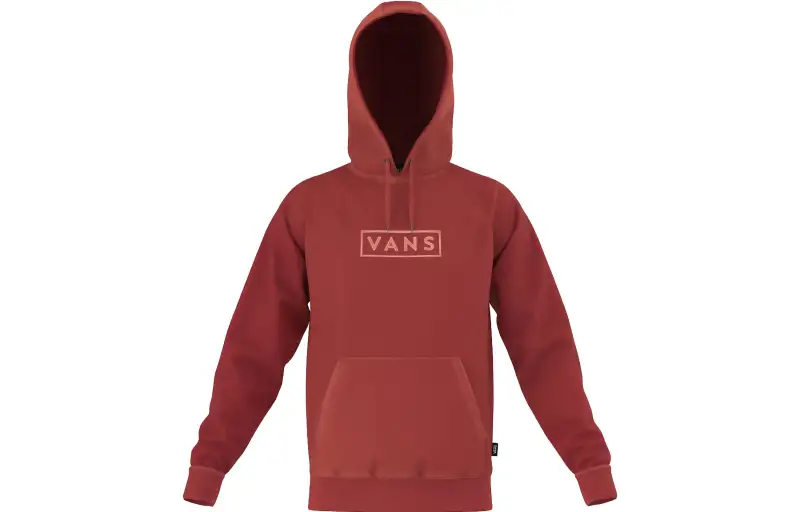 Vans Sweatshirts Men's Red Hooded Moderate Regular