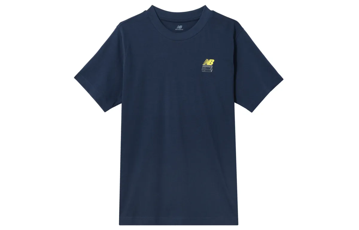 New Balance T Shirt Men's Marine Blue