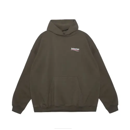 Balenciaga Men's Political Campaign Large Fit Hoodie
