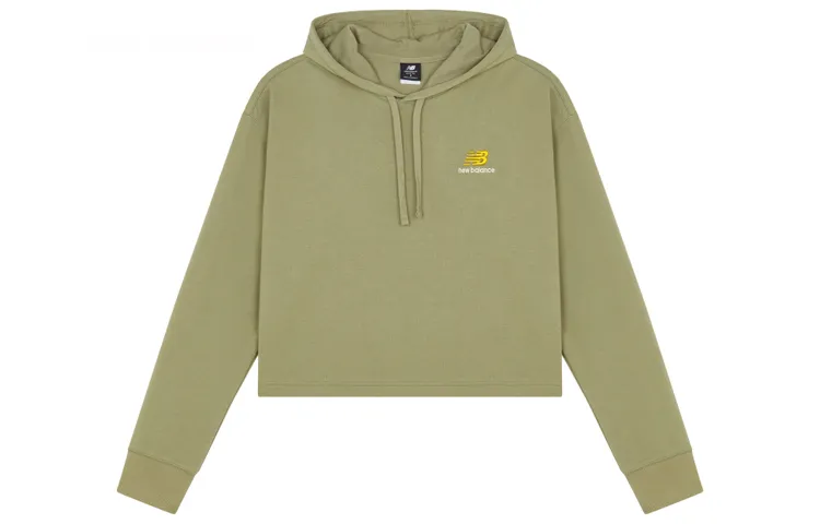 New Balance Sweatshirts Unisex Green Hooded Moderate Other