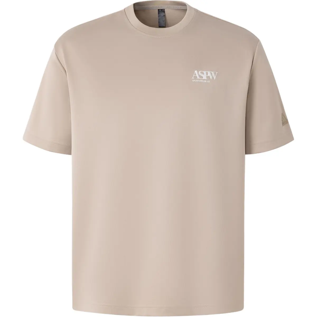 Adidas T-Shirts Men's Umber Crew Neck Moderate Straight Fit