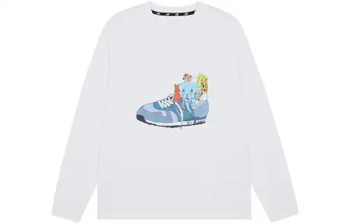 New Balance New Balance Japan Sweatshirts Unisex White Crew Neck Moderate Other