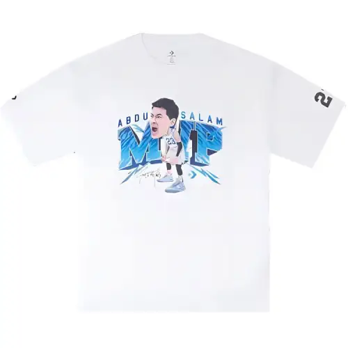 Converse Abdusalam MVP T Shirt Men's White