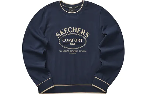 Skechers Colorful Sweatshirts Men's Crew Neck Moderate Regular