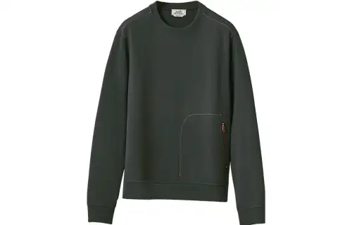 HERMES SS22 Sweatshirt Men's Green