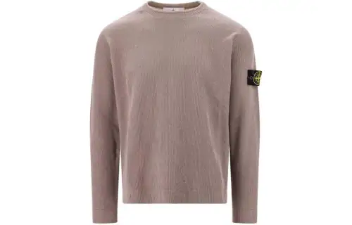 STONE ISLAND Logo Patch Crewneck Jumper