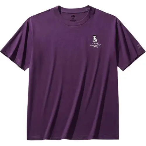 Anta Life Collection T Shirt Men's Purple Clay
