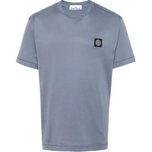Stone Island Logo Patch Crewneck T-Shirt