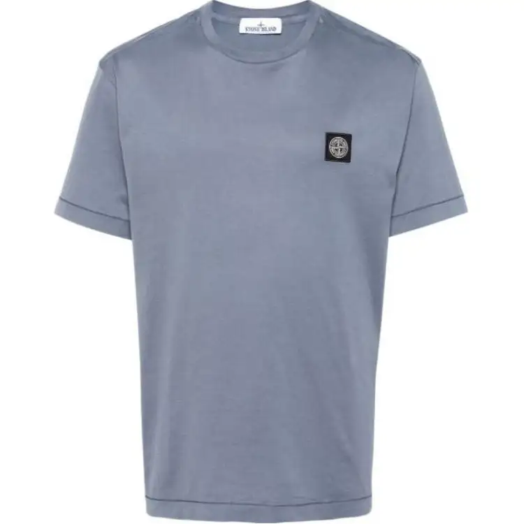 Stone Island Logo Patch Crewneck T-Shirt