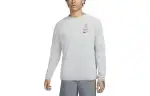 Nike Dri FIT Sweatshirt Men's Gray