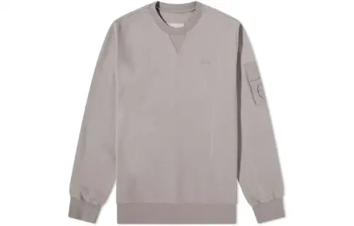 A COLD WALL* Sweatshirts Men's Gray Crew Neck Moderate Regular