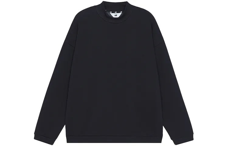 New Balance New Balance Japan Sweatshirts Men's Black Crew Neck Thickened