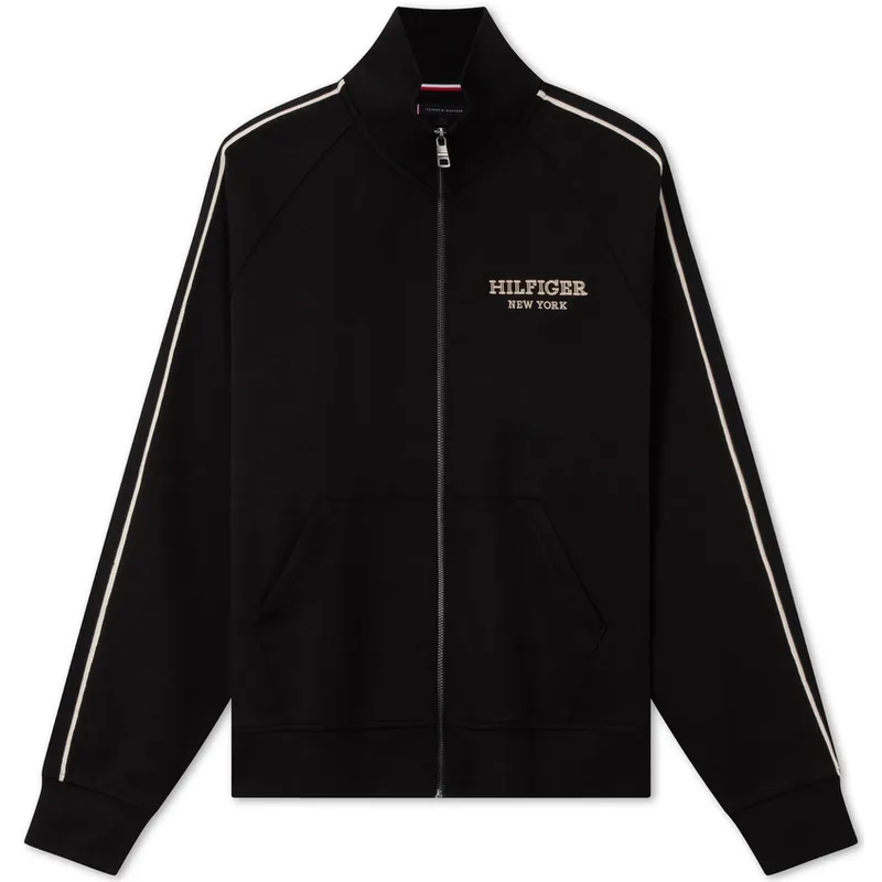 Tommy Hilfiger Cardigan Sweatshirt Men's Black