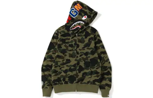 Bape 1st Camo Shark Full Zip Hoodie Hoodie FW22