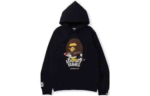 Bape X Looney Tunes Ape Head Pullover Hoodie