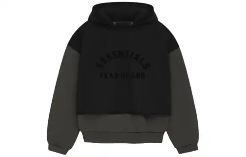 Fear Of God Essentials Nylon Fleece Hooded Sweater