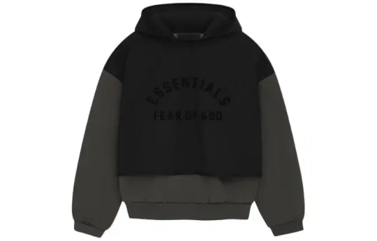 Fear Of God Essentials Nylon Fleece Hooded Sweater