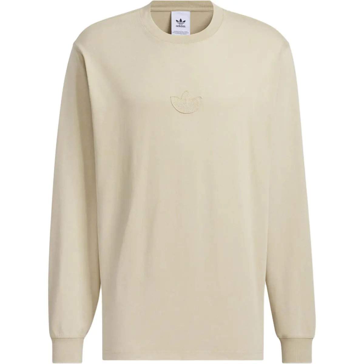 Adidas Originals LONG SLEEVE TOP WASHED T Shirt Men's Gold