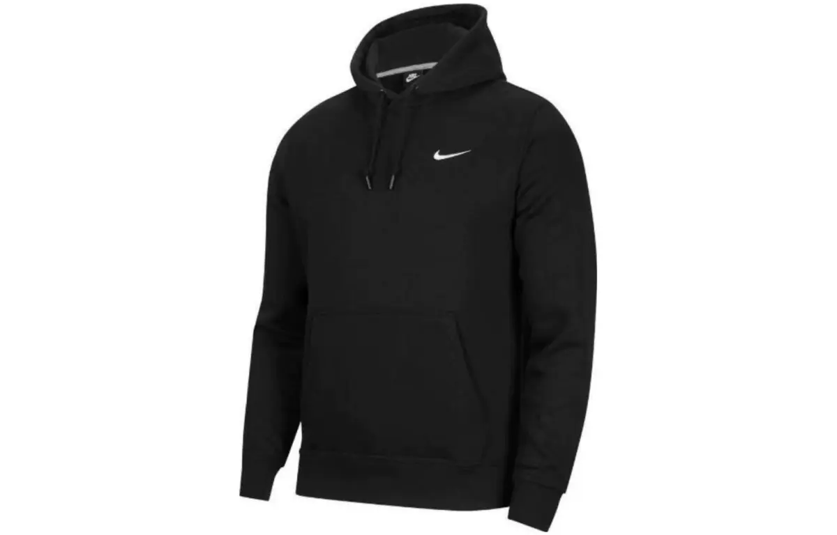 Nike Sweatshirts Men's Black Hooded Moderate Regular