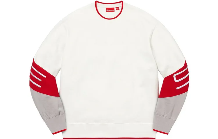 Supreme embroidered-logo crew-neck sweatshirt
