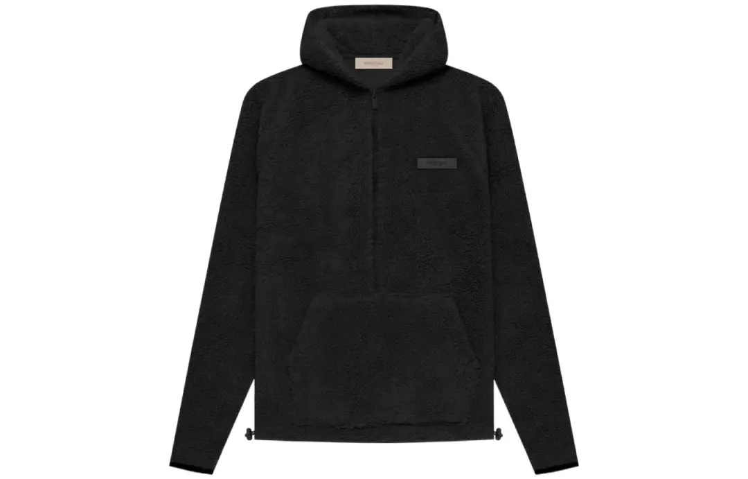 Fear Of God Essentials Polar Fleece Half Zip Hoodie