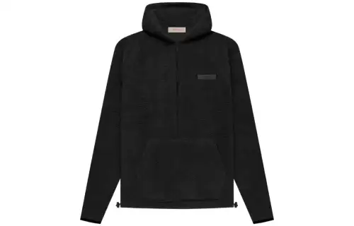 Fear Of God Essentials Polar Fleece Half Zip Hoodie