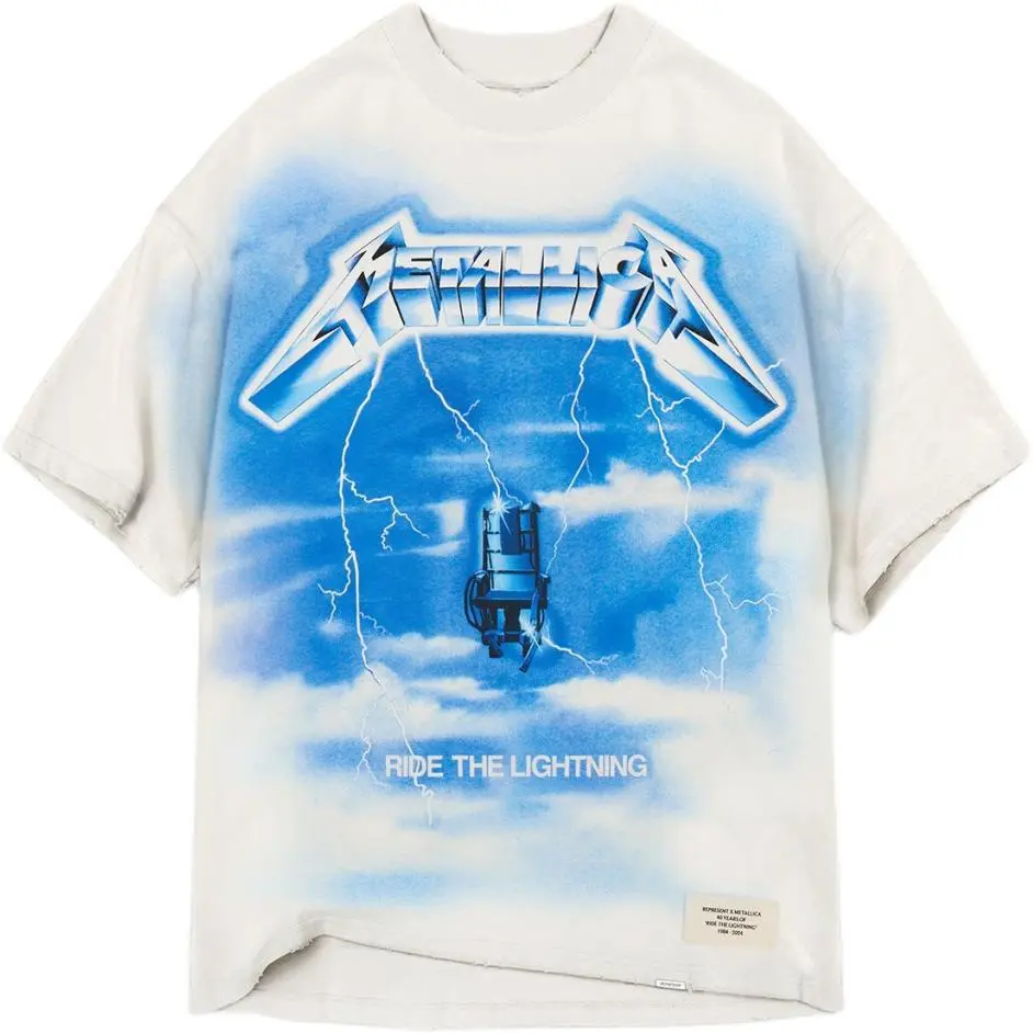 Represent x Metallica Ride The Lightning T-shirt