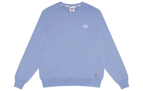 Dickies Sweatshirts Unisex Gray Purple Crew Neck Moderate Heavyweight