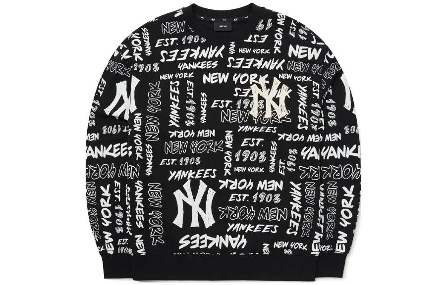 MLB New York Yankees Sweatshirts Man Black