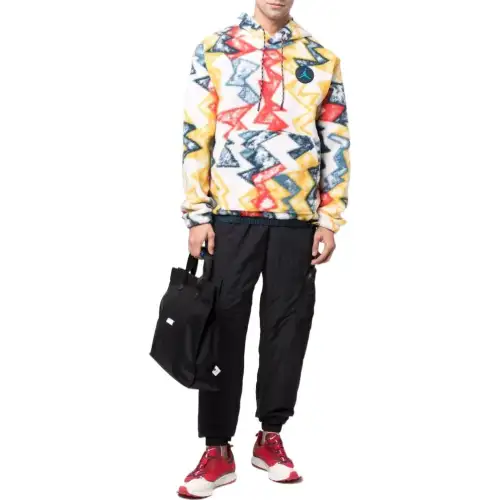Jordan Sweatshirts Men's Multicolor Hooded Moderate Regular