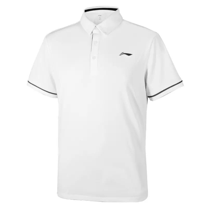 Li Ning T Shirt Unisex Standard White