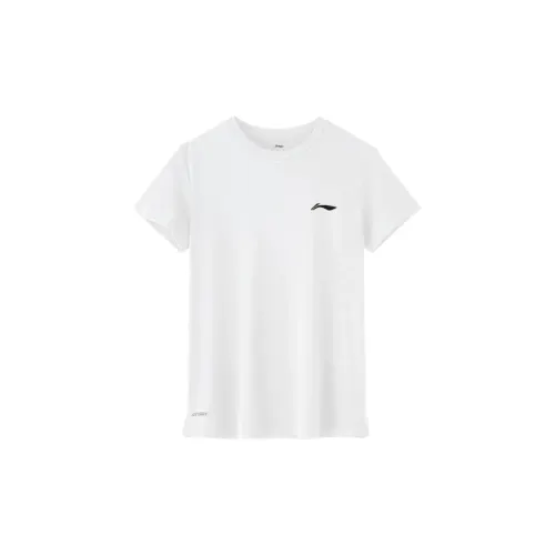 Li Ning T Shirts Men's Crew Neck Moderate