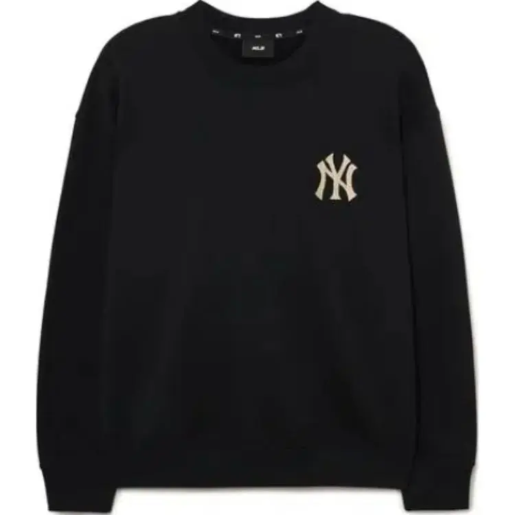 MLB Sweatshirts Unisex Black Crew Neck Moderate