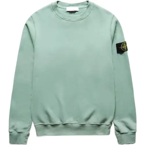 STONE ISLAND Sweatshirt Men's Light Green