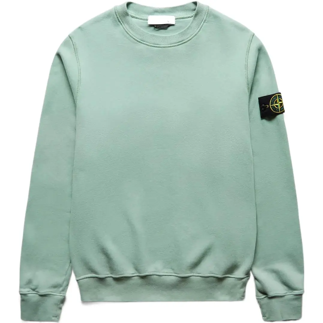 STONE ISLAND Sweatshirt Men's Light Green