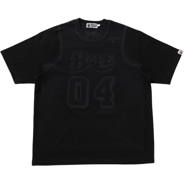 Мужская футболка A BATHING APE (черная)