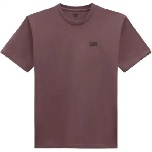 Vans T Shirts Men's Red Crew Neck