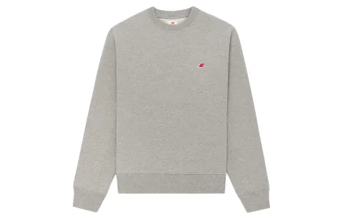 New Balance Sweatshirt Fall Unisex Gray