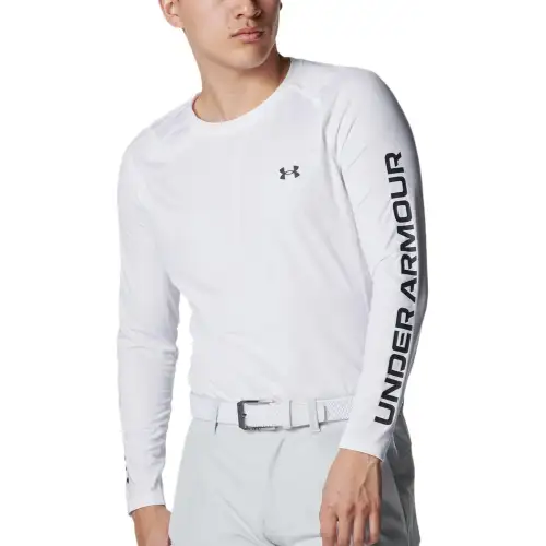 Under Armour HeatGear T Shirt Men's White