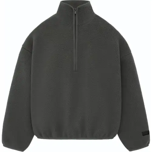 Fear Of God Essentials Polar Fleece Half Zip Mockneck