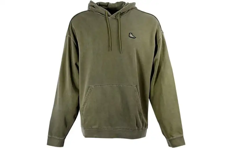 Converse Go To Chuck Taylor Sweatshirts Unisex Green Hooded Moderate Regular