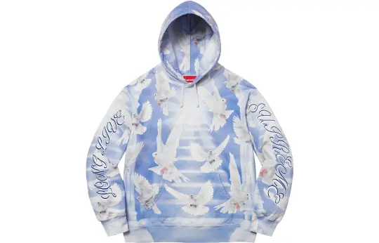 Supreme Doves graphic-print hoodie