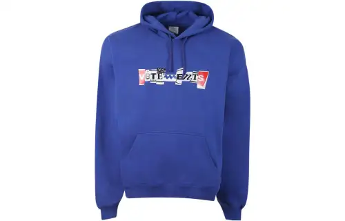 Vetements Mixed Logo Hoodie