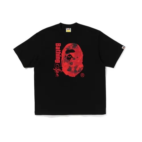 Bape Kids Floral Solid Camo Ape Head Relaxed Fit Tee