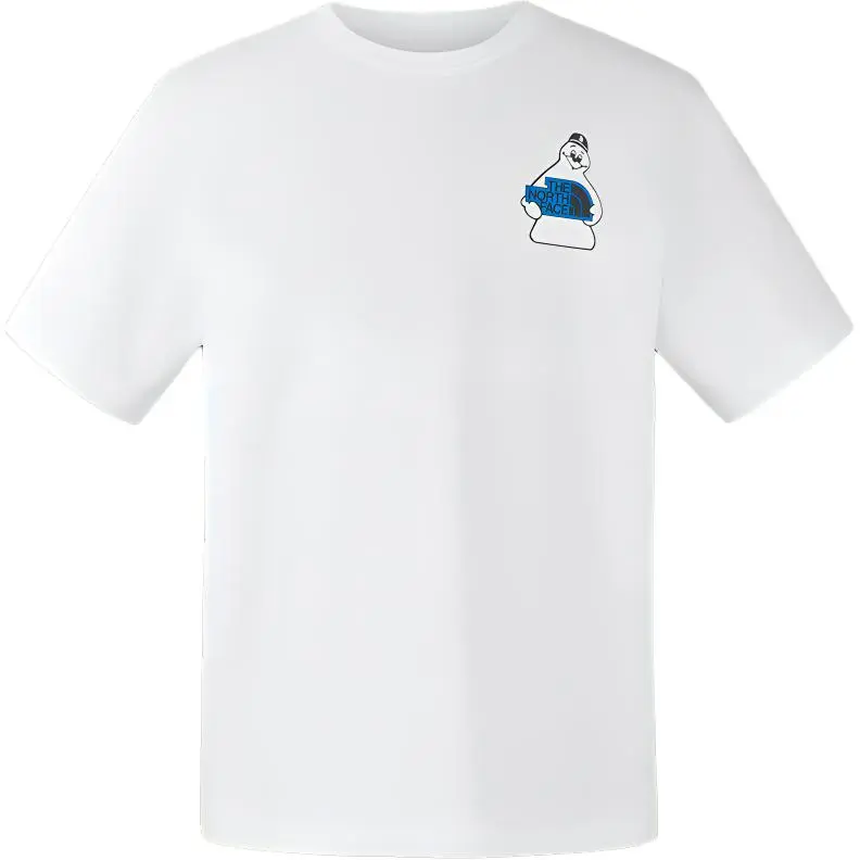 THE NORTH FACE Urban Exploration T Shirt Unisex Snow Peak White