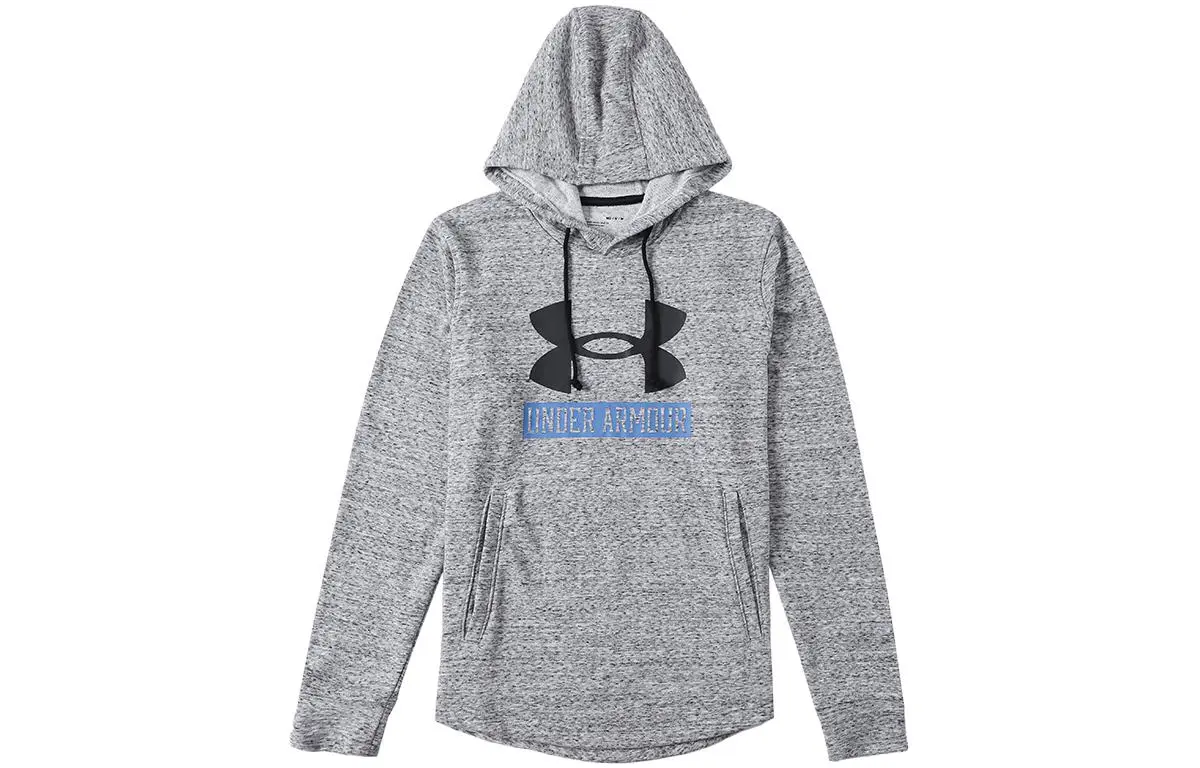 Under Armour Sweatshirts Men's Gray Hooded Moderate Other