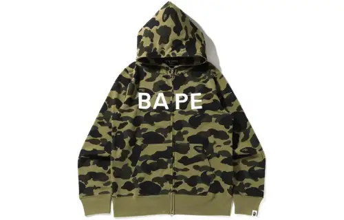 A BATHING APE Human head, camouflage hoody, sweatshirt, with your logo imprint